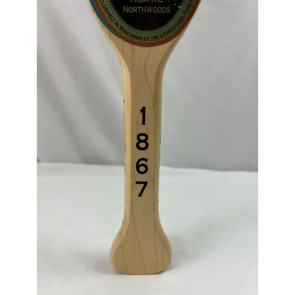 Leinenkugel's Big Butt Doppelbock Wood Beer Tap Handle Vintage 12 Inch